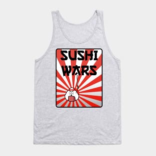 Sushi Wars Lover Lovers Rice Japan Art Style Gift Funny Otaku Tank Top